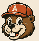 Albany Junk Removal beaver mascot
